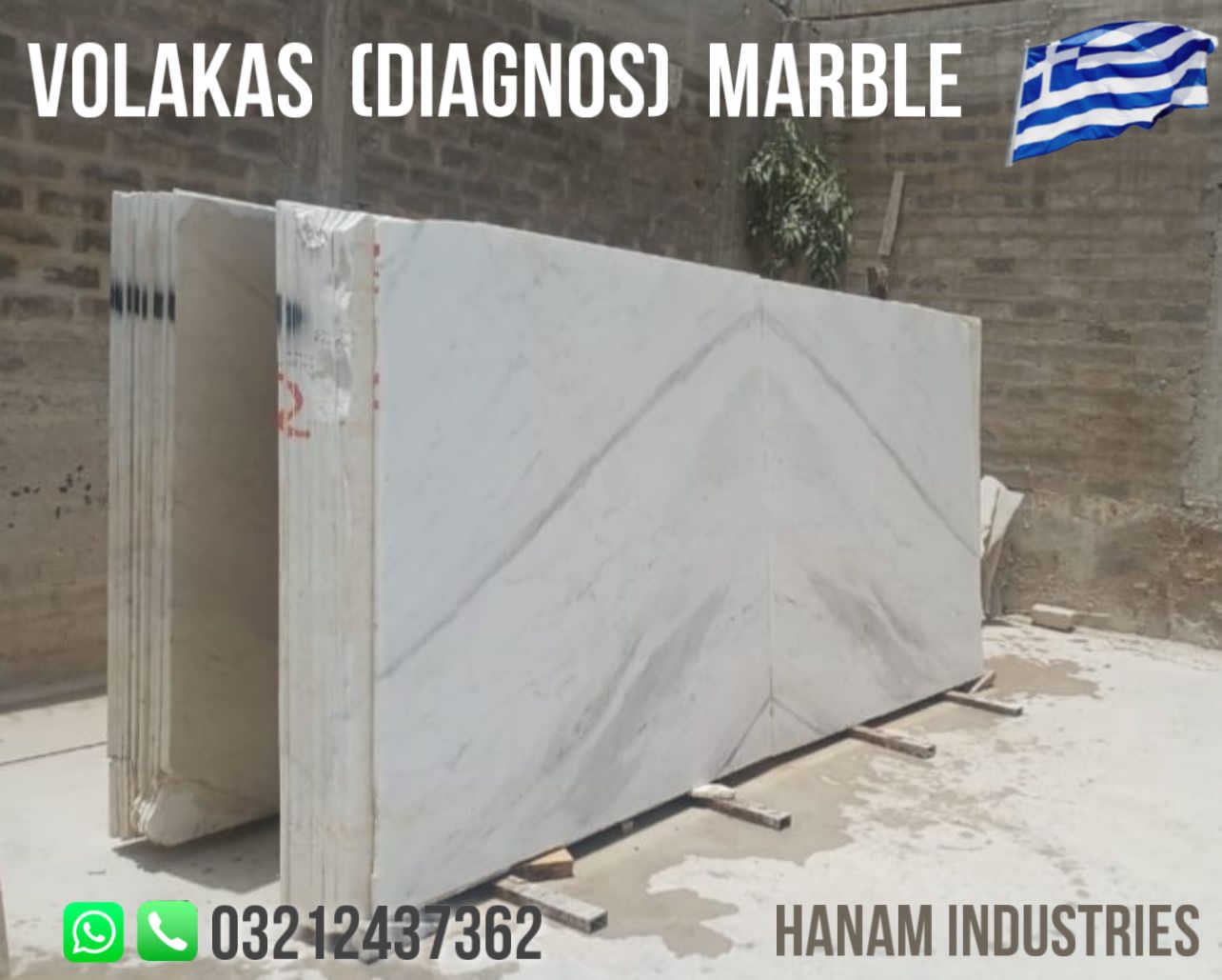 White Marble Slabs Pakistan