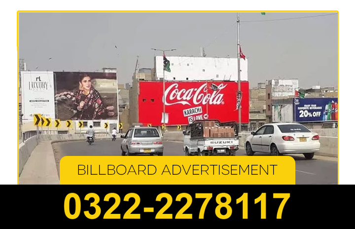 Billboards Advertising Karachi | Hoardings Marketing 03222278117