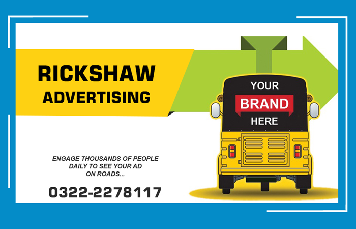 Outdoor Rickshaw Advertising | Rickshaw Marketing in Karachi