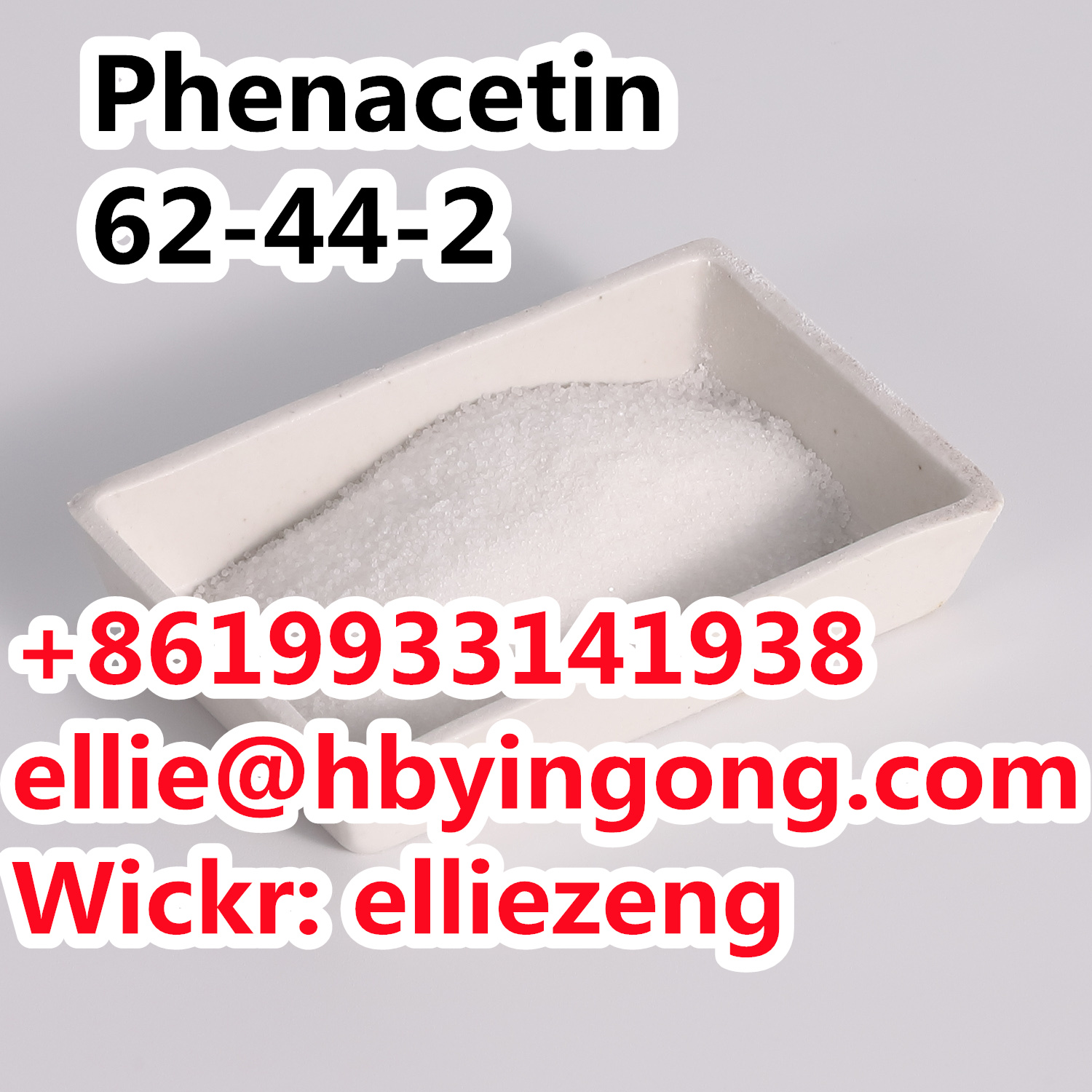 High Quality Phenacetin CAS 62-44-2 With Good Price