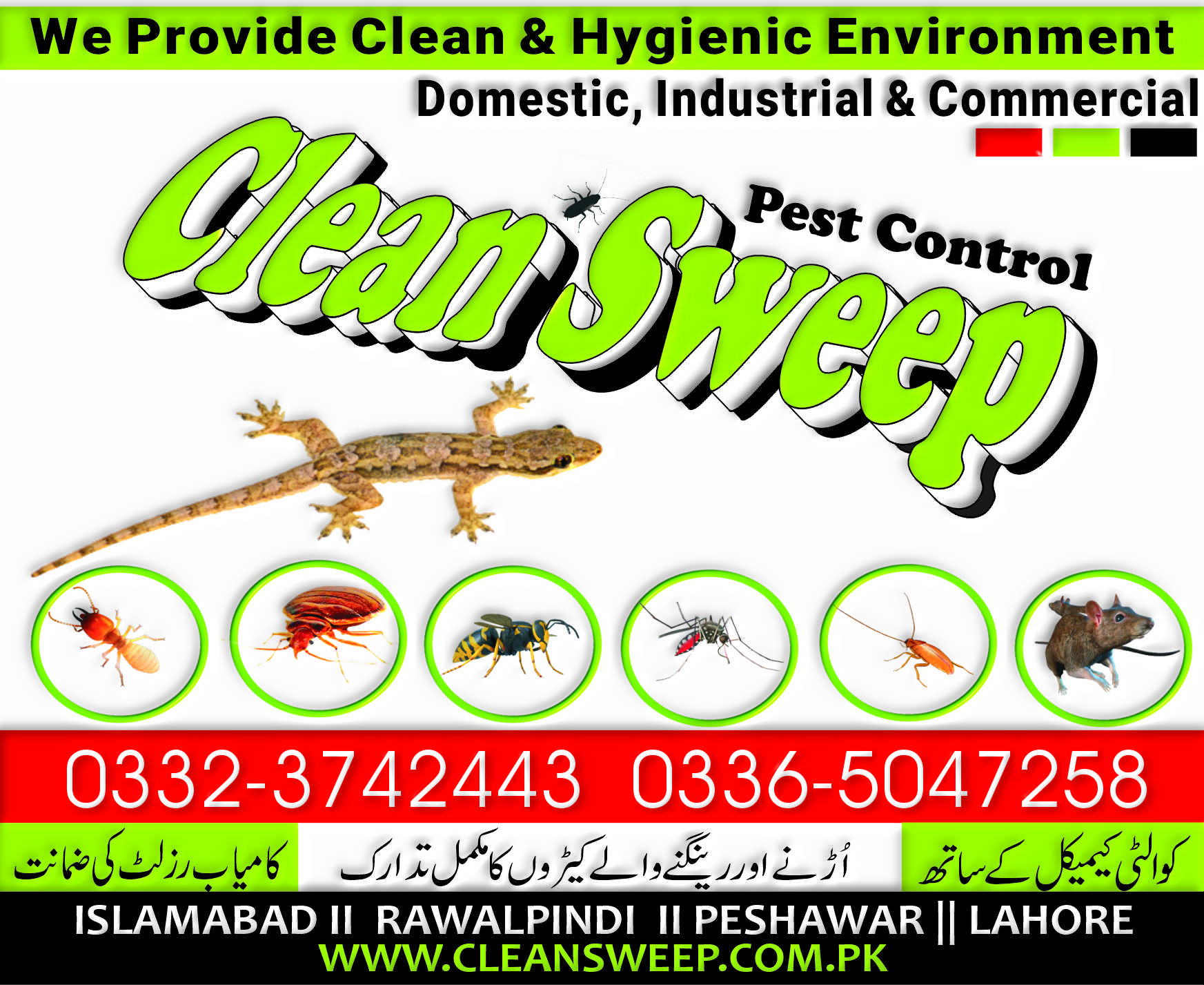 cockroach spray services in Islamabad