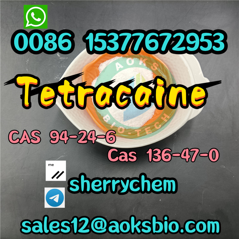 Tetracaine Powder CAS 94-24-6 Base Tetracaine with High Quality and Purity