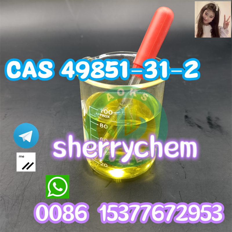 China Factory Supply Liquid 2-Bromo-1-Phenyl-Pentan-1-One CAS 49851-31-2 with High Quality