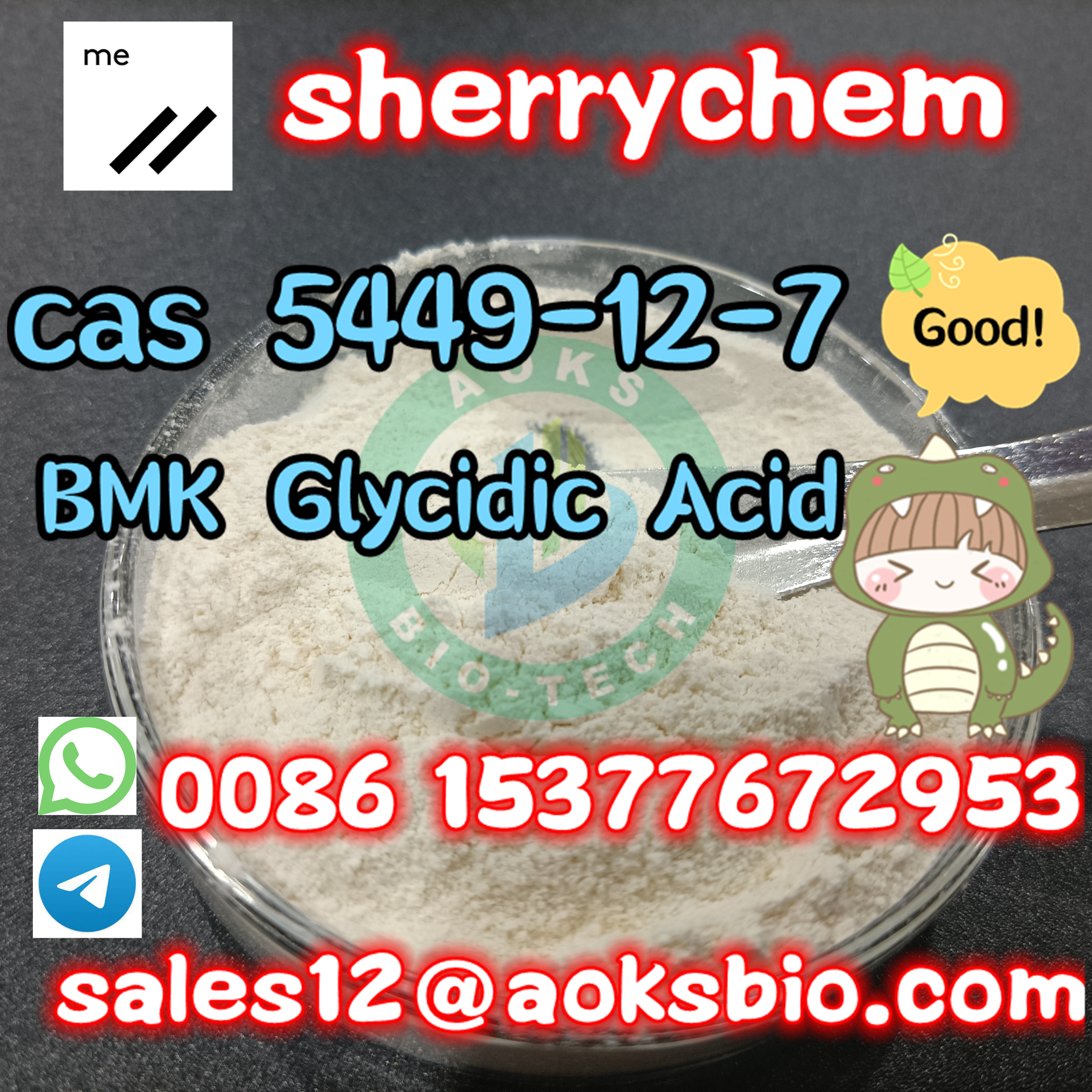 99% BMK Glycidic Acid CAS 5449-12-7 with Best Quality