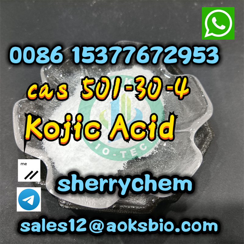 Hot sale kojic acid powder Wholesale price Cosmetic Raw Material CAS 501-30-4 for skin care