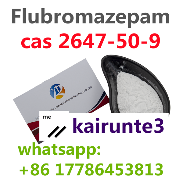 Flubromazepam powder CAS 2647-50-9  usa canada