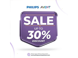 Philips Avent! UP TO 30% off on Mother & Baby care Items