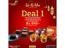 Kababjees Bakers Eid-ul-Adha Deal 1 For Rs.499/-