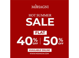 Mohagni Summer Sale! Flat  50% off