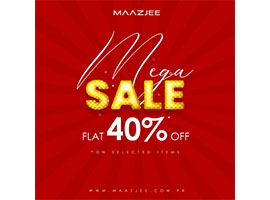 Maazjee! FLAT 40% off on Selected Items