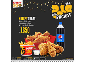 Krispy2GO Bari Eid Krispy Deal! Rs.1650