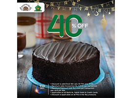 40% discount on Pie in the Sky with Bank Al Habib