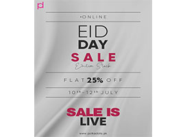 Polkadots Eid Day Sale! Flat 25% OFF on Entire Stock