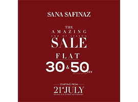 Sana Safinaz! FLAT 50% off on Selected items