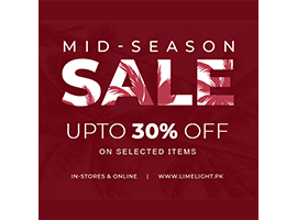 Limelight! UP TO 30% off on Selected Items