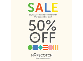 Hopscotch Summer Sale! UP TO 50% off