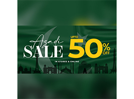 SAYA  Azadi Sale! UP TO 50% off