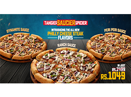Domino's Pizza Introduce New Flavours just in Rs. 1049