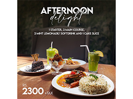 Bella Vita! Afternoon Delight just Rs. 2300