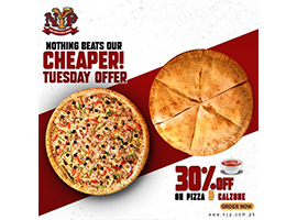 The New York Pizza! 30% Off On Pizza & Calzone