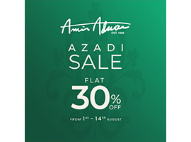 Amir Adnan Azadi Sale! FLAT 30% off