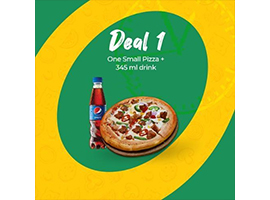 Caesar's Pizza Lunch Deal 1 For Rs.349/-