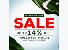 Interwood! Independence Day Sale Upto 14% Off