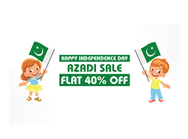 Lush Plush! Azadi Sale Flat 40% Off