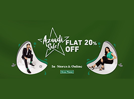 Shoe Planet Azadi Sale Flat 20% Off