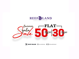 Reefland Collection Summer Gala Sale Flat 30% & 50% Off