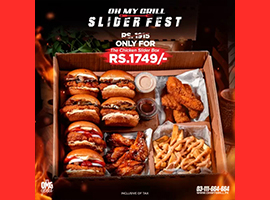 Oh My Grill! Chicken Slider Box For Rs.1749