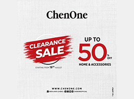 ChenOne Mid Clearance Sale Flat 50% Off