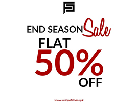 Uniquefitness End Of Season Sale Flat 50% Off