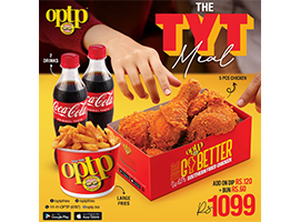 OPTP TYT Meal Deal For Rs.1099