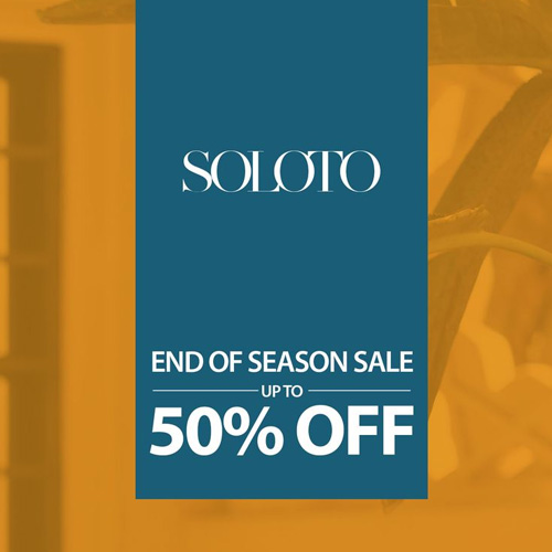 Soloto End Of Season Sale Upto 50% Off