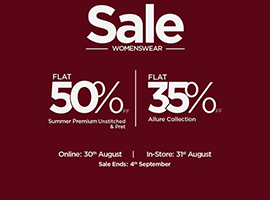 Edenrobe! Summer Premium Sale Flat 30% & 50% Off