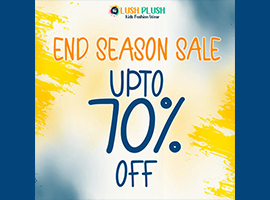 Lush Plush! End Of Season Sale Upto 70% Off