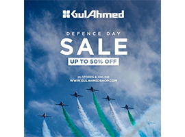 Gul Ahmed Defence Day Sale Upto 50% Off