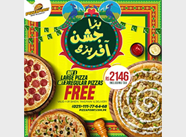 Pizza Point Get 2 Regular Pizza Free
