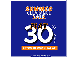 Expo City Summer Clearance Sale Flat 30% Off