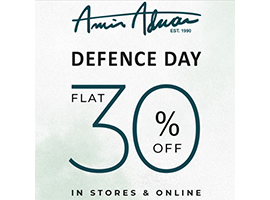 Amir Adnan Defence Day Sale Flat 30% Off