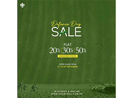 CHARCOAL Defence Day Sale Flat 20% 30% & 50% Off