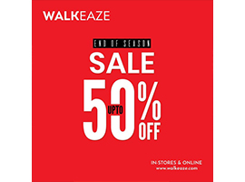 WalkEaze's End Off Season Sale Upto 50% Off