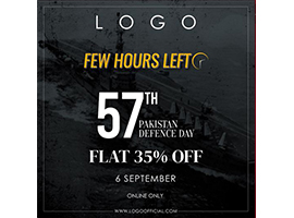 LOGO Shoes Defence Day Sale Flat 35% Online Only