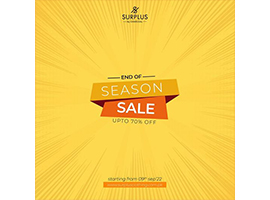 Surplus By Charcoal End Of Season Sale Upto 70% Off