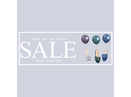 Almas End Of Season Sale Flat 40% Off