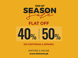 HiStreet End Of Season Sale Flat 40% & 50% Off
