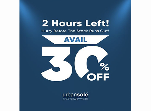 Urbansole 10.10 Sale Live! Flat 30% Off