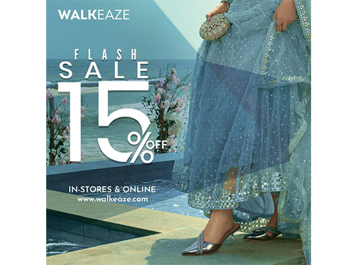 WalkEaze's Flash Sale 15% Off