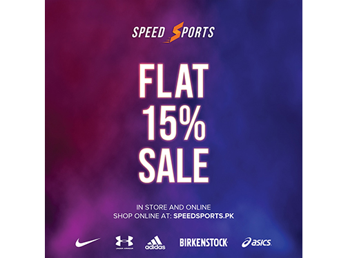 Speed Sports Flat 15% Off